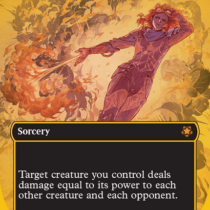 Chandra's Ignition (Borderless) (First-Place Foil) [Aetherdrift Special Guests]