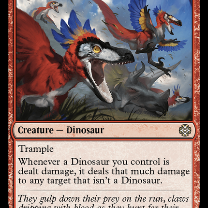 Wrathful Raptors [The Lost Caverns of Ixalan Commander]