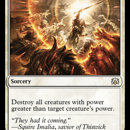 Fell the Mighty [March of the Machine Commander]