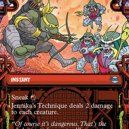 Jennika's Technique (Showcase) [Teenage Mutant Ninja Turtles]