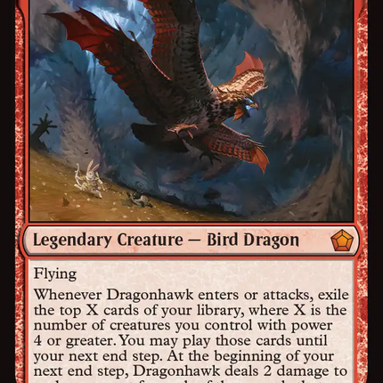 Dragonhawk, Fate's Tempest [Foundations Commander]