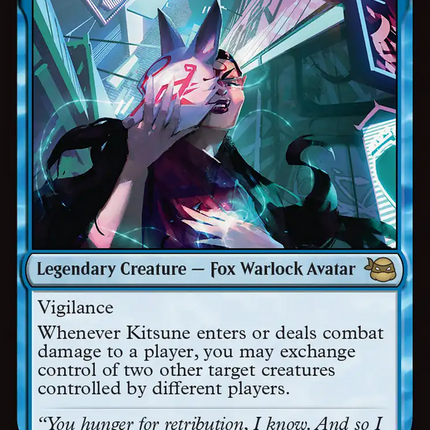 Kitsune, Dragon's Daughter [Teenage Mutant Ninja Turtles]