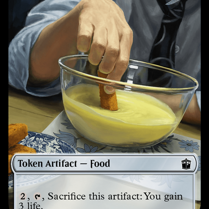 Human (0005) // Food (0026) Double-Sided Token [Doctor Who Tokens]
