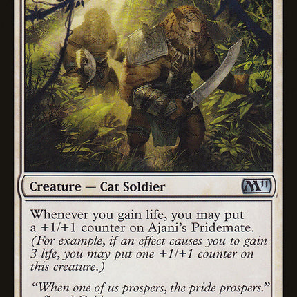 Ajani's Pridemate [Magic 2011]