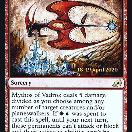 Mythos of Vadrok [Ikoria: Lair of Behemoths Prerelease Promos]