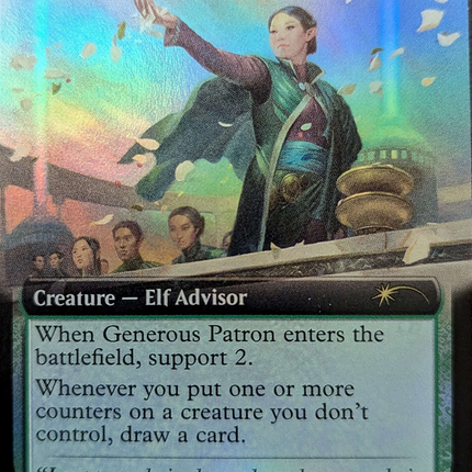 Generous Patron (Extended Art) [Secret Lair Drop Series]