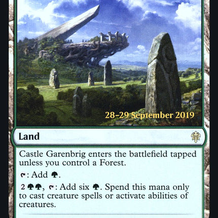 Castle Garenbrig [Throne of Eldraine Prerelease Promos]