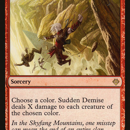 Sudden Demise [The List]