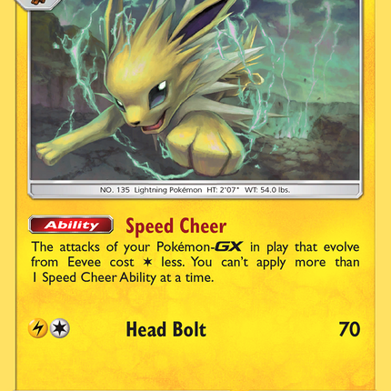 Jolteon (70/236) [Sun & Moon: Cosmic Eclipse]