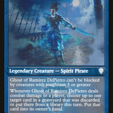 Ghost of Ramirez DePietro (Etched) [Commander Legends]