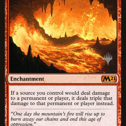Fiery Emancipation (Promo Pack) [Core Set 2021 Promos]