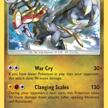 Kommo-o (77/111) [Sun & Moon: Crimson Invasion]