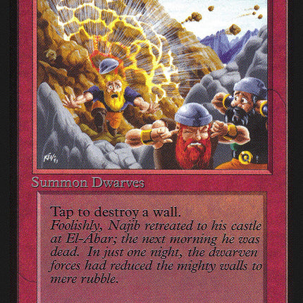 Dwarven Demolition Team [International Collectors' Edition]