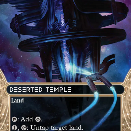 Deserted Temple (0011) (Borderless) [Edge of Eternities: Stellar Sights]