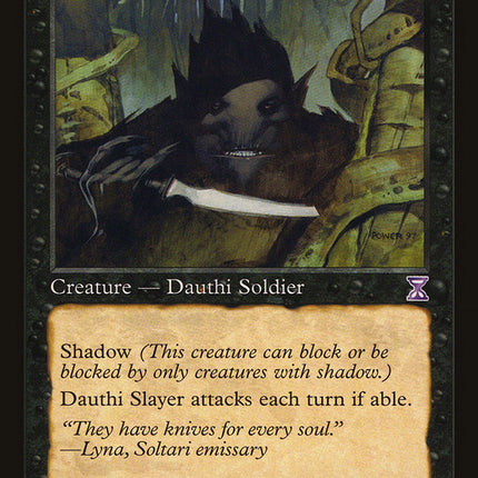 Dauthi Slayer [Time Spiral Timeshifted]
