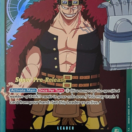 Eustass"Captain"Kid (001) [Super Pre-Release Starter Deck: Worst Generation]