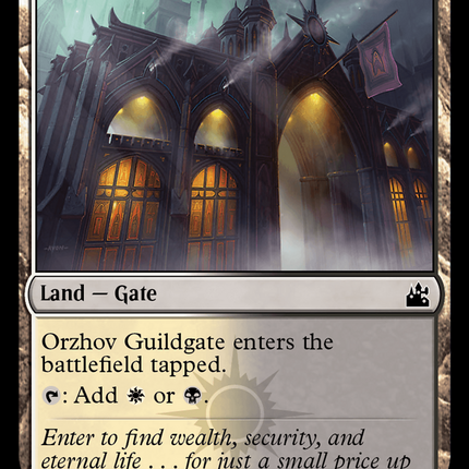 Orzhov Guildgate [Ravnica Remastered]
