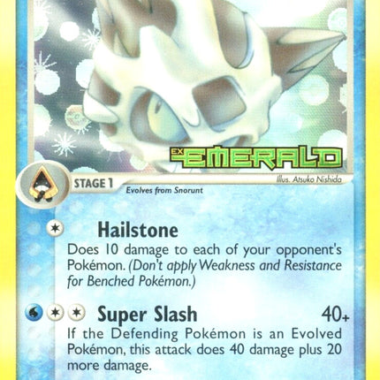 Glalie (13/106) (Stamped) [EX: Emerald]