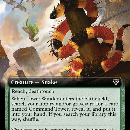 Tower Winder (Extended Art) [Outlaws of Thunder Junction Commander]