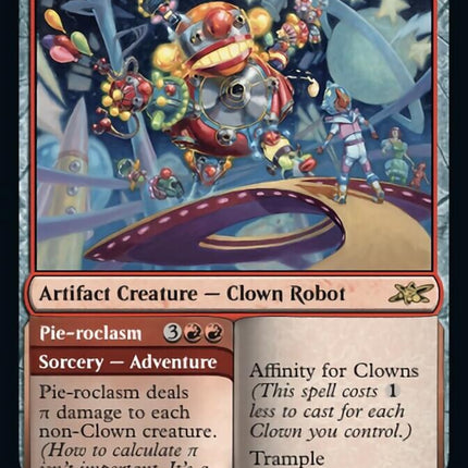 Omniclown Colossus // Pie-roclasm (Galaxy Foil) [Unfinity]