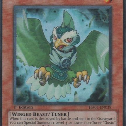 Gusto Egul [HA05-EN038] Super Rare