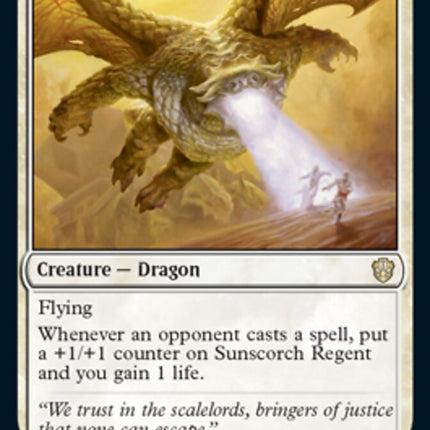 Sunscorch Regent [Commander 2021]