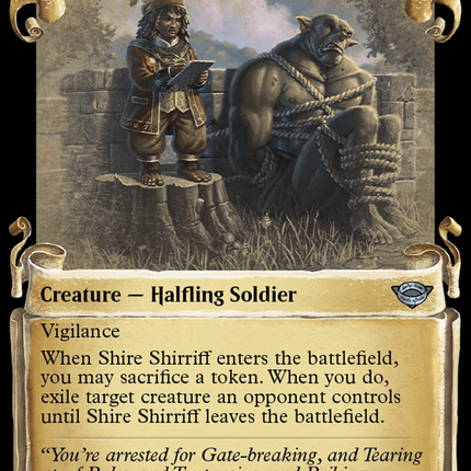 Shire Shirriff [The Lord of the Rings: Tales of Middle-Earth Showcase Scrolls]