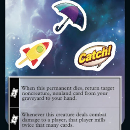 Unassuming Gelatinous Serpent [Unfinity Stickers]