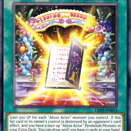 Abyss Script - Opening Ceremony [LED3-EN053] Common