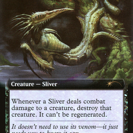Toxin Sliver (Extended Art) [Secret Lair Drop Promos]