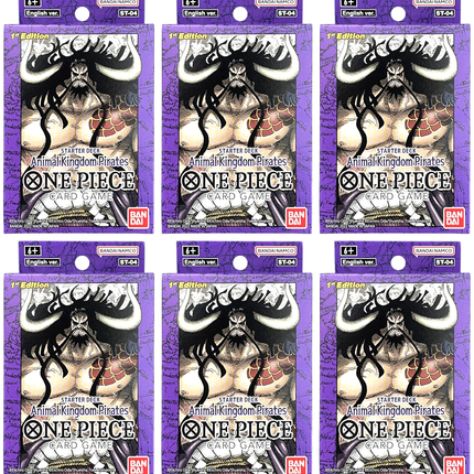 Super Pre-Release Starter Deck Display (Animal Kingdom Pirates)
