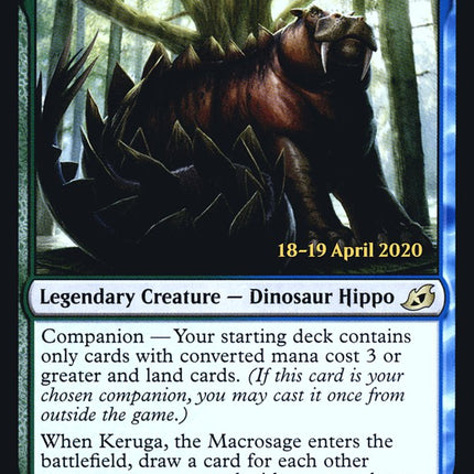 Keruga, the Macrosage [Ikoria: Lair of Behemoths Prerelease Promos]
