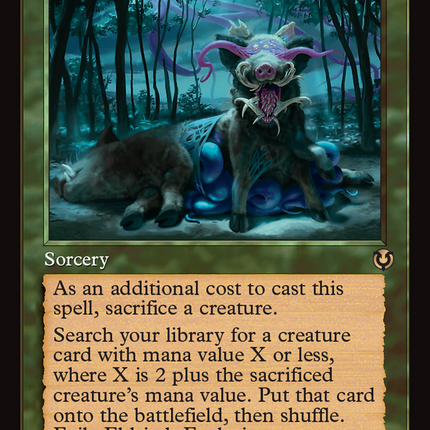 Eldritch Evolution (Retro Frame) [Innistrad Remastered]