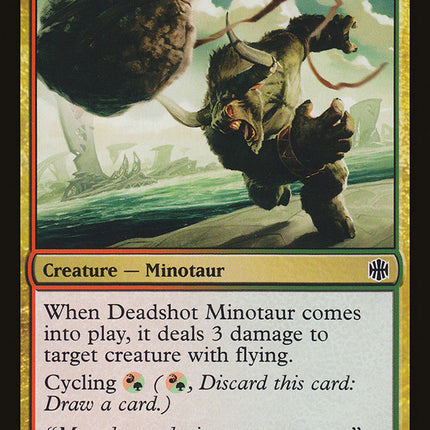 Deadshot Minotaur [Alara Reborn]