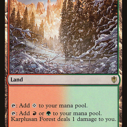Karplusan Forest [Commander 2016]