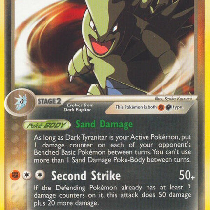 Dark Tyranitar (20/109) (Theme Deck Exclusive) [EX: Team Rocket Returns]