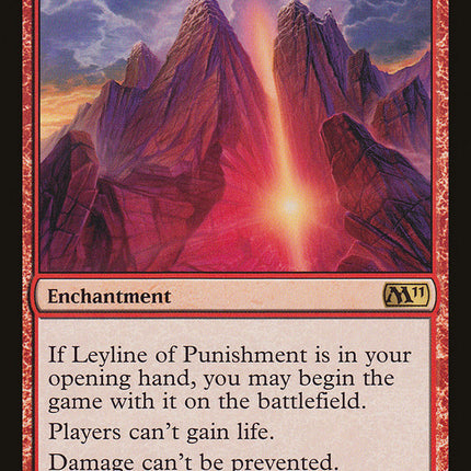 Leyline of Punishment [Magic 2011]