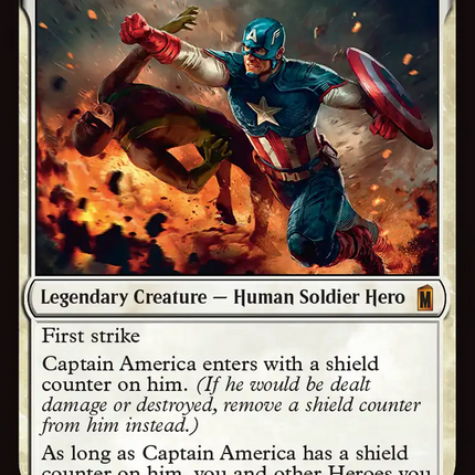 Captain America, Super-Soldier [Marvel Super Heroes]