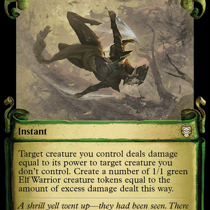 Windswift Slice [The Lord of the Rings: Tales of Middle-Earth Commander Showcase Scrolls]