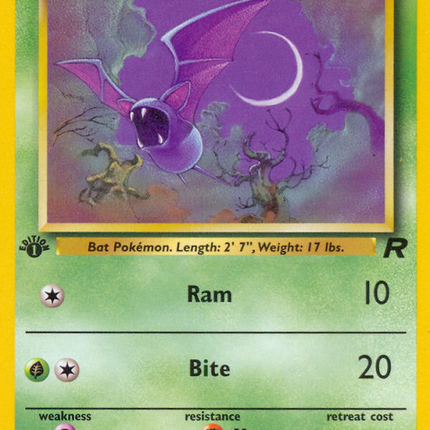 Zubat (70/82) [Team Rocket 1st Edition]