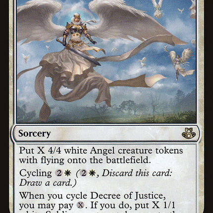 Decree of Justice [Duel Decks: Elspeth vs. Kiora]