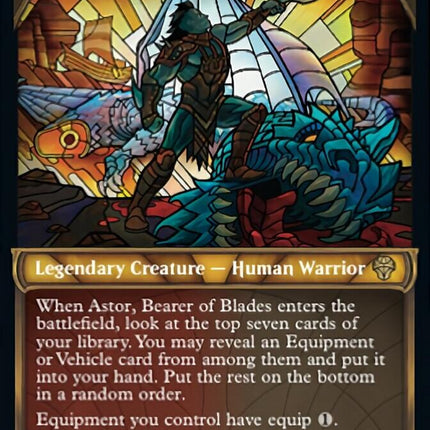 Astor, Bearer of Blades (Showcase) [Dominaria United]