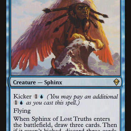 Sphinx of Lost Truths [Zendikar]
