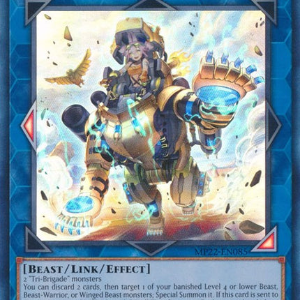 Tri-Brigade Bearbrumm the Rampant Rampager [MP22-EN085] Ultra Rare