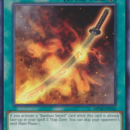Burning Bamboo Sword [MP18-EN146] Short Print