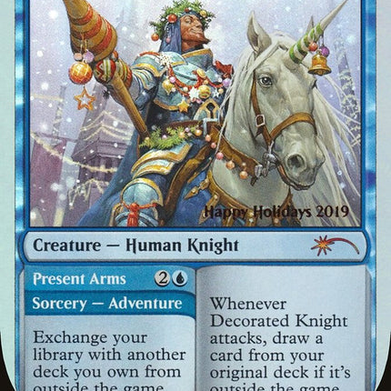 Decorated Knight // Present Arms [Happy Holidays]