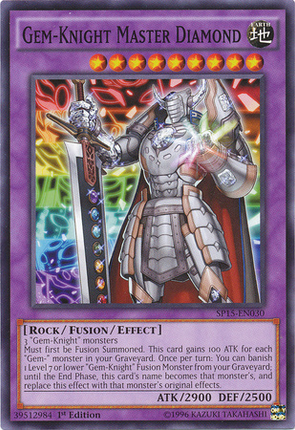 Gem-Knight Master Diamond [SP15-EN030] Common