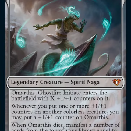 Omarthis, Ghostfire Initiate [Commander Masters]