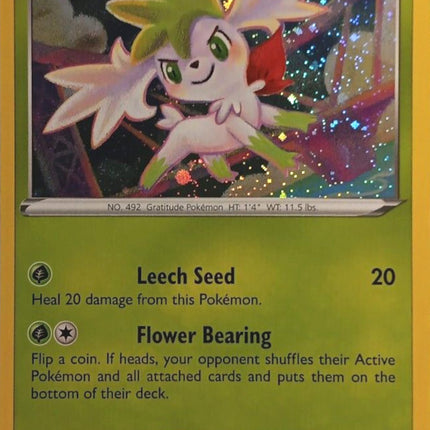 Shaymin (015/185) (Cosmos Holo) [Sword & Shield: Vivid Voltage]