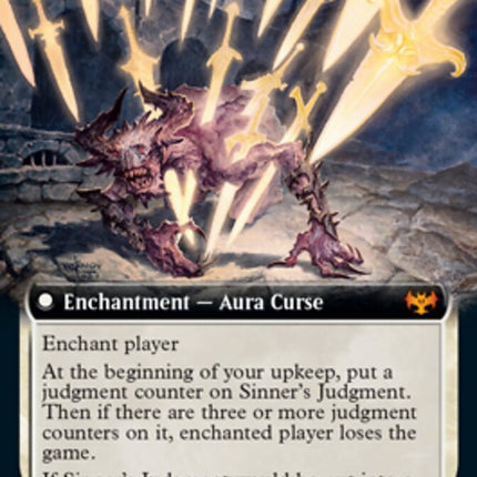 Faithbound Judge // Sinner's Judgment (Extended Art) [Innistrad: Crimson Vow]